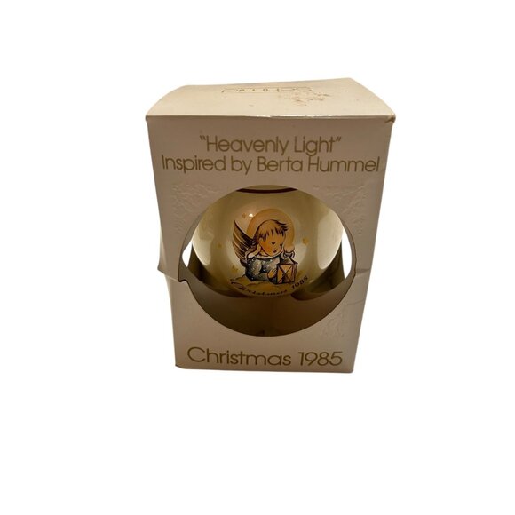 Berta Hummel 1985 Christmas Ornament Heavenly Light Schmid - Picture 4 of 13